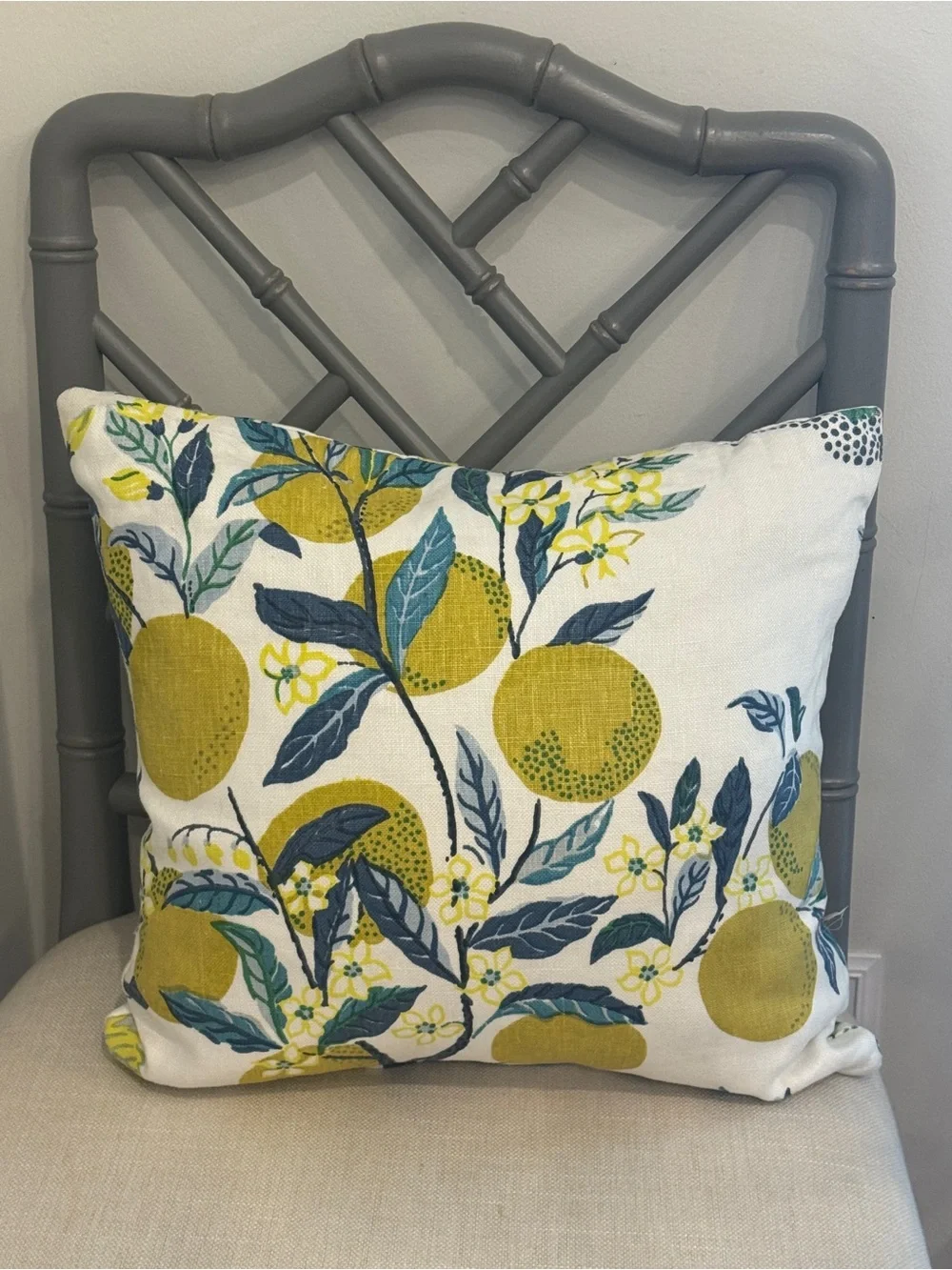 SCHUMACHER CITRUS GARDEN OUTDOOR PILLOW